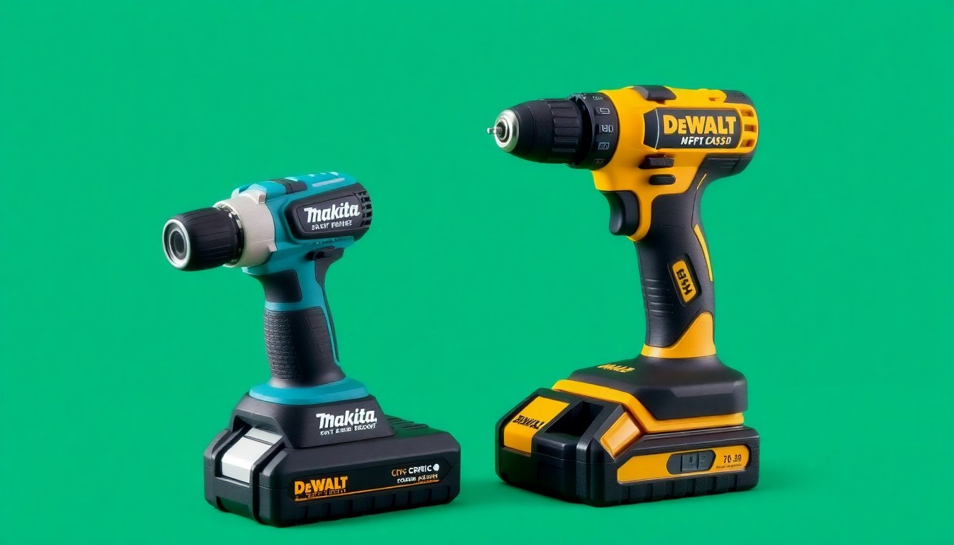 Makita vs Dewalt Cordless Tools